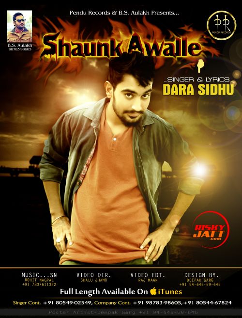 Shaunk Awalle Dara Sidhu mp3 song ringtone, Shaunk Awalle Dara Sidhu Ringtone Download - RiskyJatt.Com