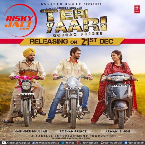 Teri Yaari Roshan Prince mp3 song ringtone, Teri Yaari Roshan Prince Ringtone Download - RiskyJatt.Com