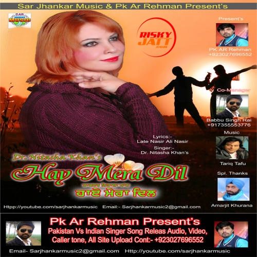 Hay Mera Dil Dr. Nitasha Khan mp3 song ringtone, Hay Mera Dil Dr. Nitasha Khan Ringtone Download - RiskyJatt.Com