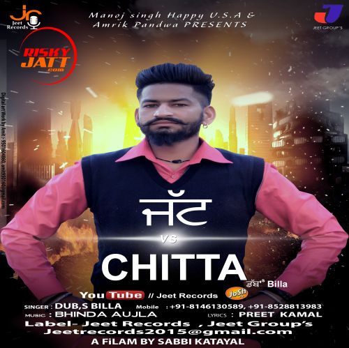 Jatt v/s Chitta Dub's Billa mp3 song ringtone, Jatt vs Chitta Dub's Billa Ringtone Download - RiskyJatt.Com