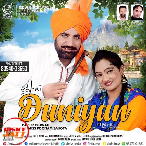 Duniyan Pappi Khiowali, Miss Poonam Sahota mp3 song ringtone, Duniyan Pappi Khiowali, Miss Poonam Sahota Ringtone Download - RiskyJatt.Com