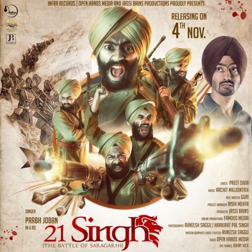 21 Singh (The Battle Of Saragarhi) Prabh Joban mp3 song ringtone, 21 Singh (The Battle Of Saragarhi) Prabh Joban Ringtone Download - RiskyJatt.Com