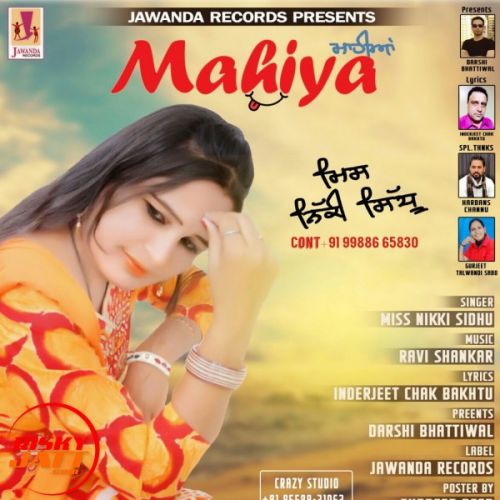 Mahiya Miss Nikki Sidhu mp3 song ringtone, Mahiya Miss Nikki Sidhu Ringtone Download - RiskyJatt.Com