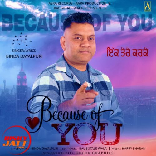 Because of You Binda Dayalpuri mp3 song ringtone, Because of You Binda Dayalpuri Ringtone Download - RiskyJatt.Com