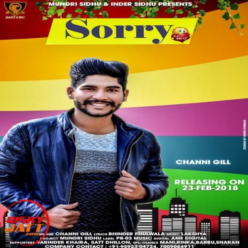 Sorry Channi Gill mp3 song ringtone, Sorry Channi Gill Ringtone Download - RiskyJatt.Com