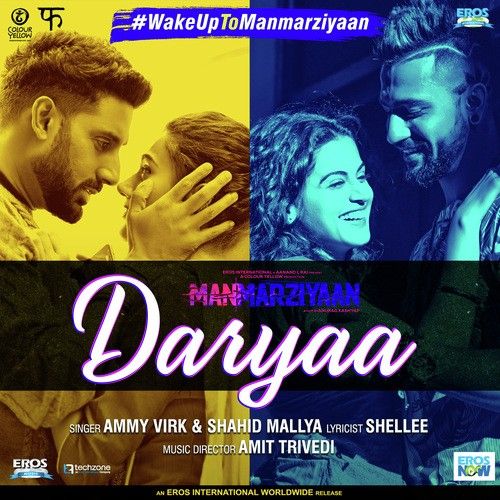 Daryaa (Manmarziyaan) Ammy Virk, Shahid Mallya mp3 song ringtone, Daryaa (Manmarziyaan) Ammy Virk, Shahid Mallya Ringtone Download - RiskyJatt.Com