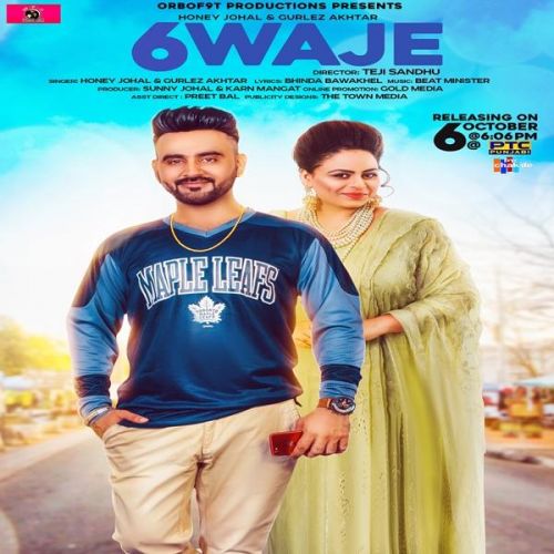 6 Waje Honey Johal, Gurlej Akhtar mp3 song ringtone, 6 Waje Honey Johal, Gurlej Akhtar Ringtone Download - RiskyJatt.Com