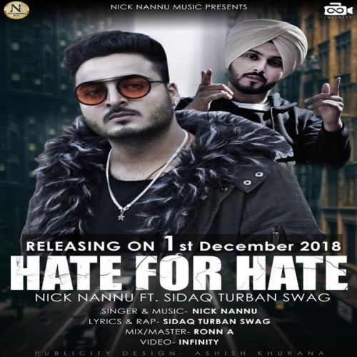 Hate For Hate Nick Nannu, Sidaq Turban Swag mp3 song ringtone, Hate For Hate Nick Nannu, Sidaq Turban Swag Ringtone Download - RiskyJatt.Com