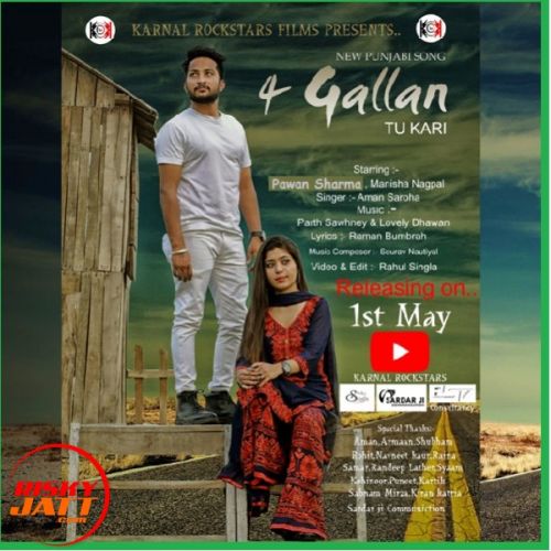 4 Gallan Tu Kari Aman Saroha, Pawan Sharma mp3 song ringtone, 4 Gallan Tu Kari Aman Saroha, Pawan Sharma Ringtone Download - RiskyJatt.Com