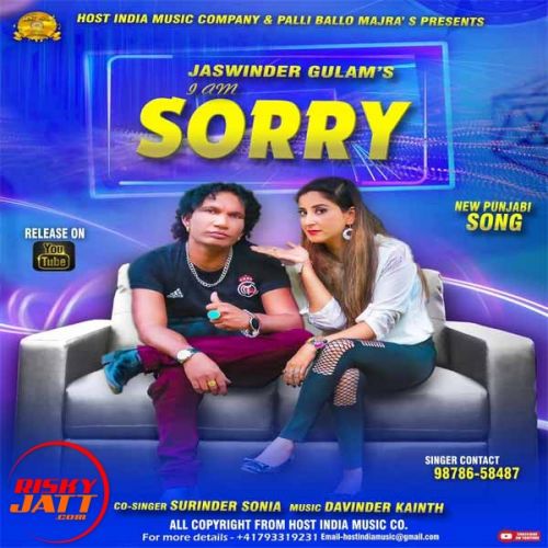 I am Sorry Jaswiner Gulam, Surinder Sonia mp3 song ringtone, I am Sorry Jaswiner Gulam, Surinder Sonia Ringtone Download - RiskyJatt.Com