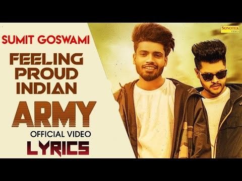 Feeling Proud Indian Aarmi Sumit Goswami mp3 song ringtone, Feeling Proud Indian Aarmi Sumit Goswami Ringtone Download - RiskyJatt.Com