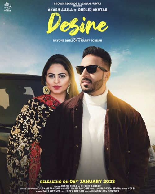 Desire Akash Aujla mp3 song ringtone, Desire Akash Aujla Ringtone Download - RiskyJatt.Com